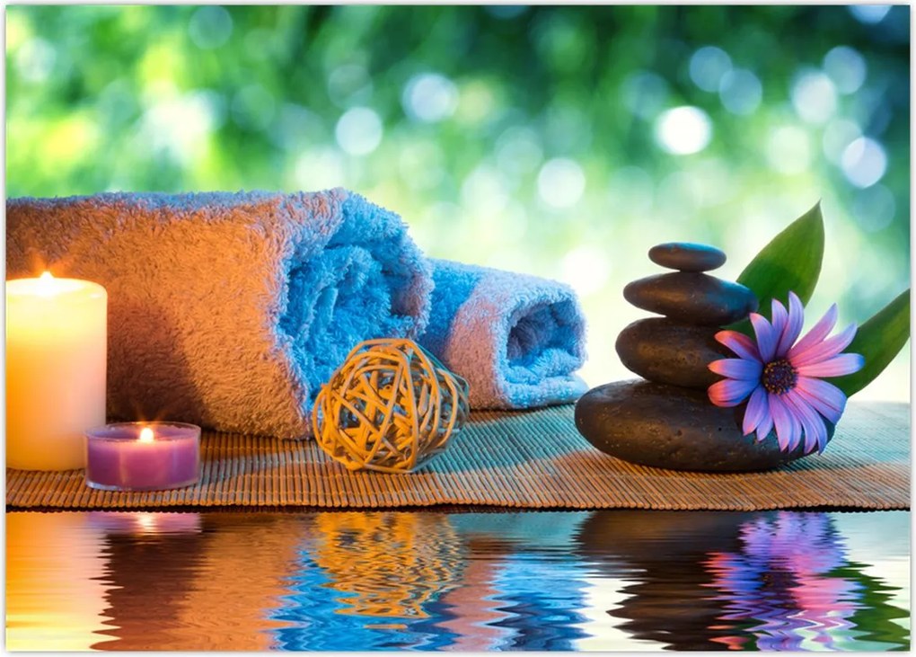 Tablou - Relaxare masaj pictura (70x50 cm)