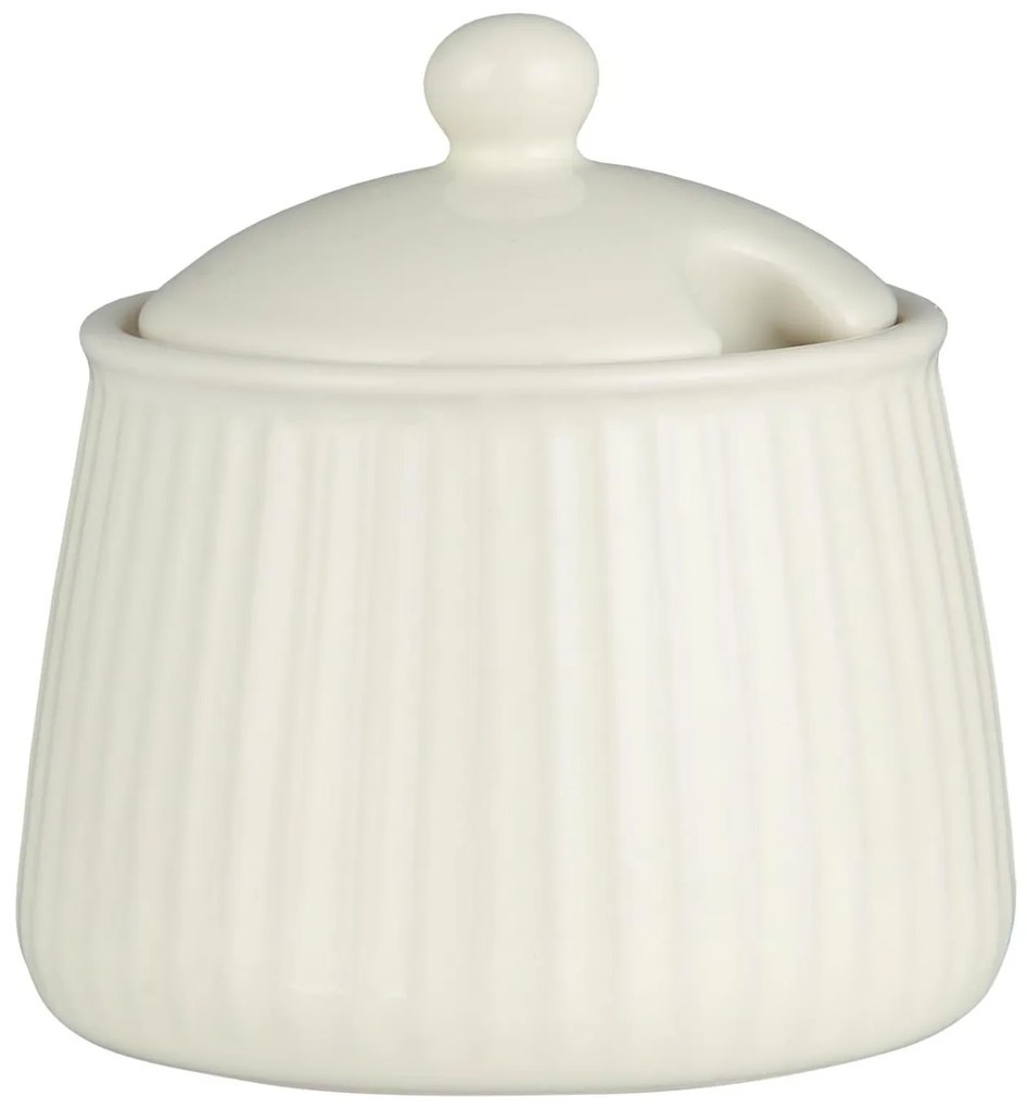 IB Laursen Zaharnița din ceramică MYNTE BUTTER CREAM crem
