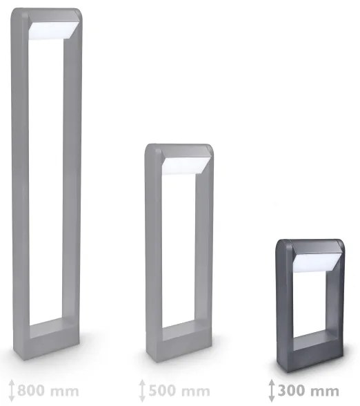 Lampă LED de exterior Brilagi CROTONE LED/7W/230V antracit IP54 30 cm