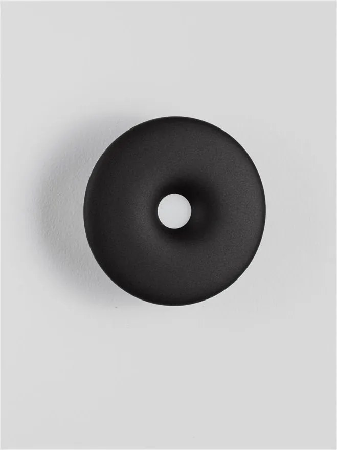 Aplica LED 3000K pentru fatade IP54 SPLASH negru