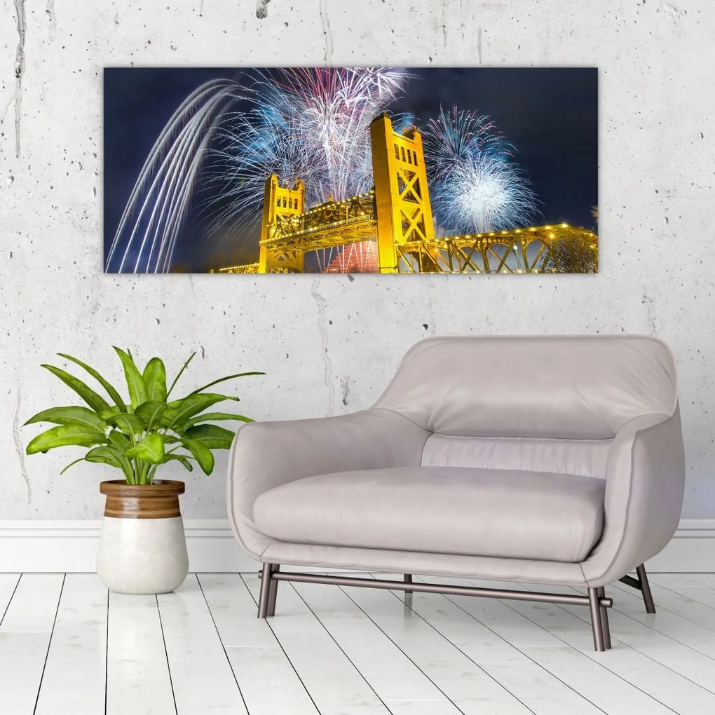 Tablou - Noaptea de Revelion (120x50 cm)