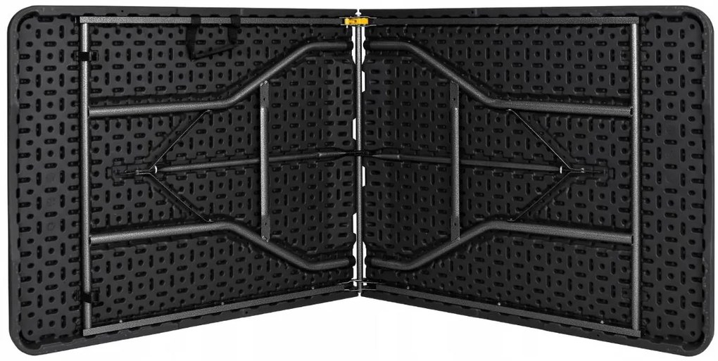 Masă pliabilă de catering 240cm negru