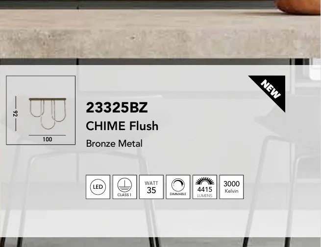 Lustra LED design modern minimalist Chime