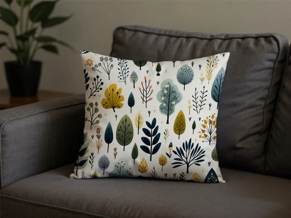Husa de perna din policoton TREEVELLA POLY 45x45 cm, verde