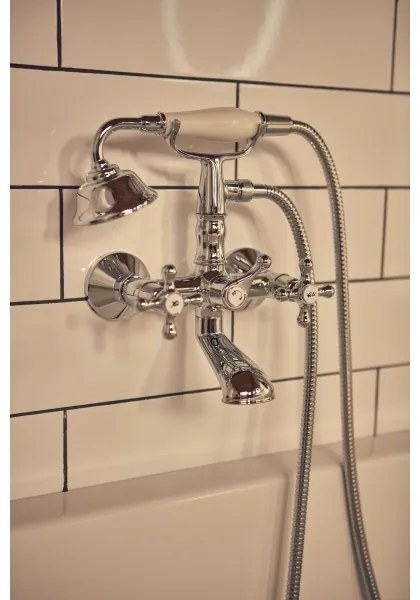 Roca A5A014BC00 - Set pentru cadă CARMEN cu baterie, crom lucios