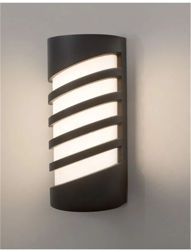 Aplica perete LED moderna pentru iluminat exterior IP65 LUPO