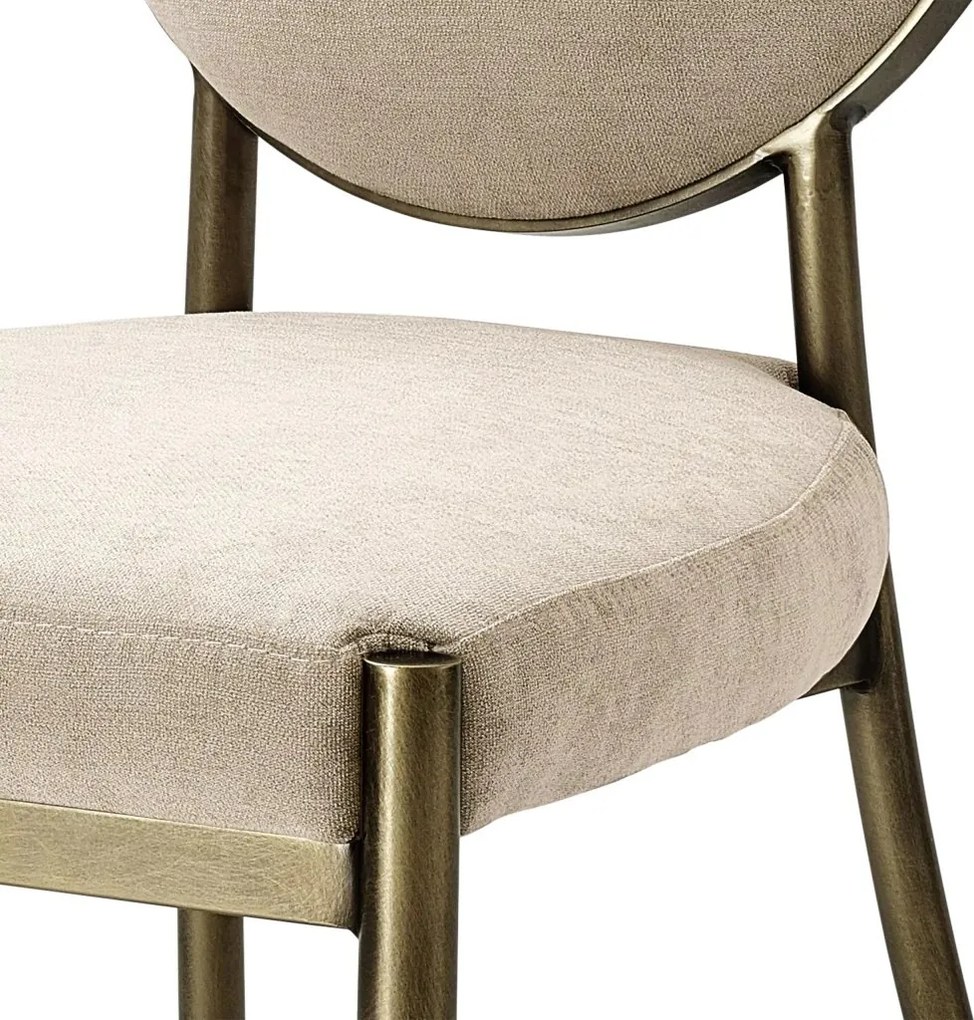 Scaun elegant, tapitat cu catifea, LUX Scribe 110808 HZ