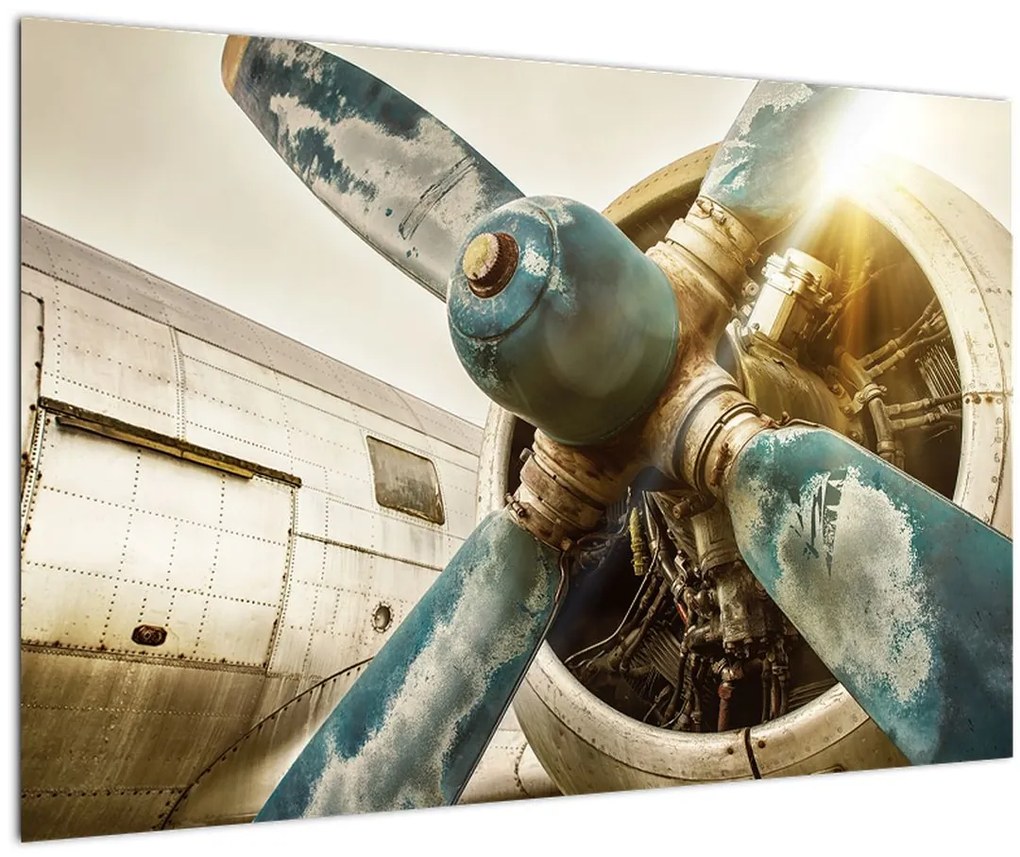 Tablou - Elice de avion vechi (90x60 cm)