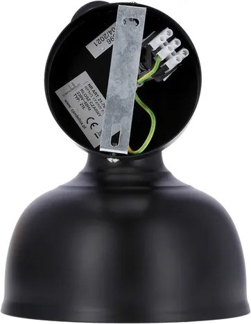 Spot de perete RENO 1xE27/40W/230V negru