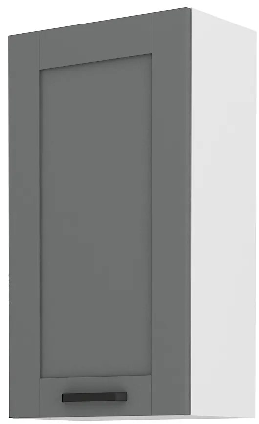 Dulap superior de bucătărie Lucid 50 G 90 1F (dustgrey + alb). 1045555
