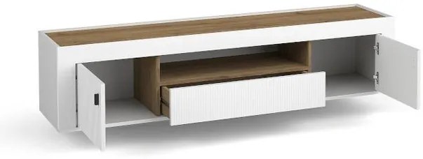 Masă TV Mossana MO8 (alb). 1096841
