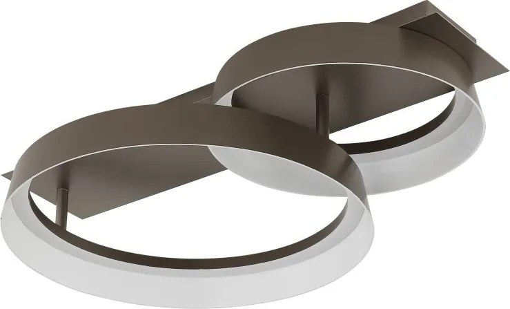 Plafoniera LED metal maro cafeniu SYRAKUS