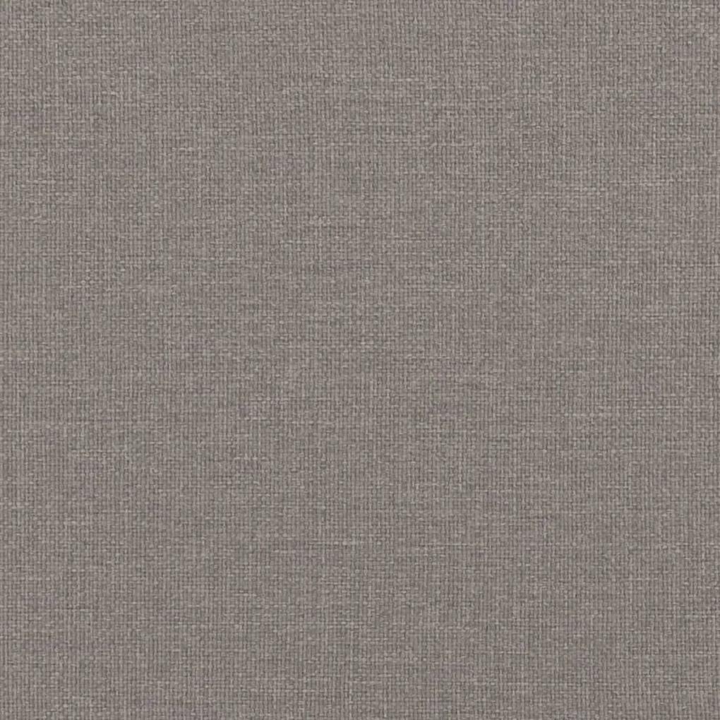 Taburet, gri taupe, 60x50x41 cm, material textil Gri taupe, 60 x 50 x 41 cm