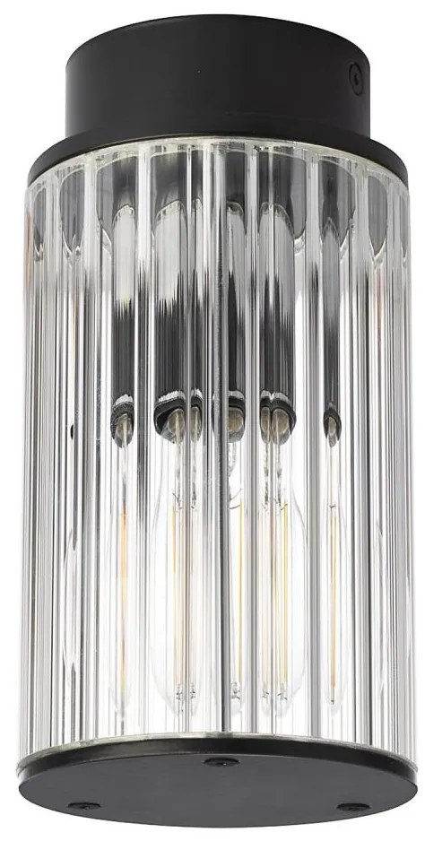 Plafonieră de exterior Argon 8773 NORFOLK 1xE27/15W/230V IP44 negru