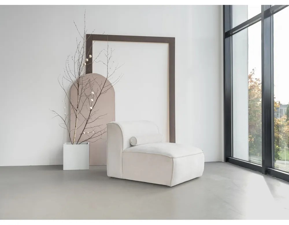 Modul pentru canapea alb (de mijloc) Flex Felix – Miuform