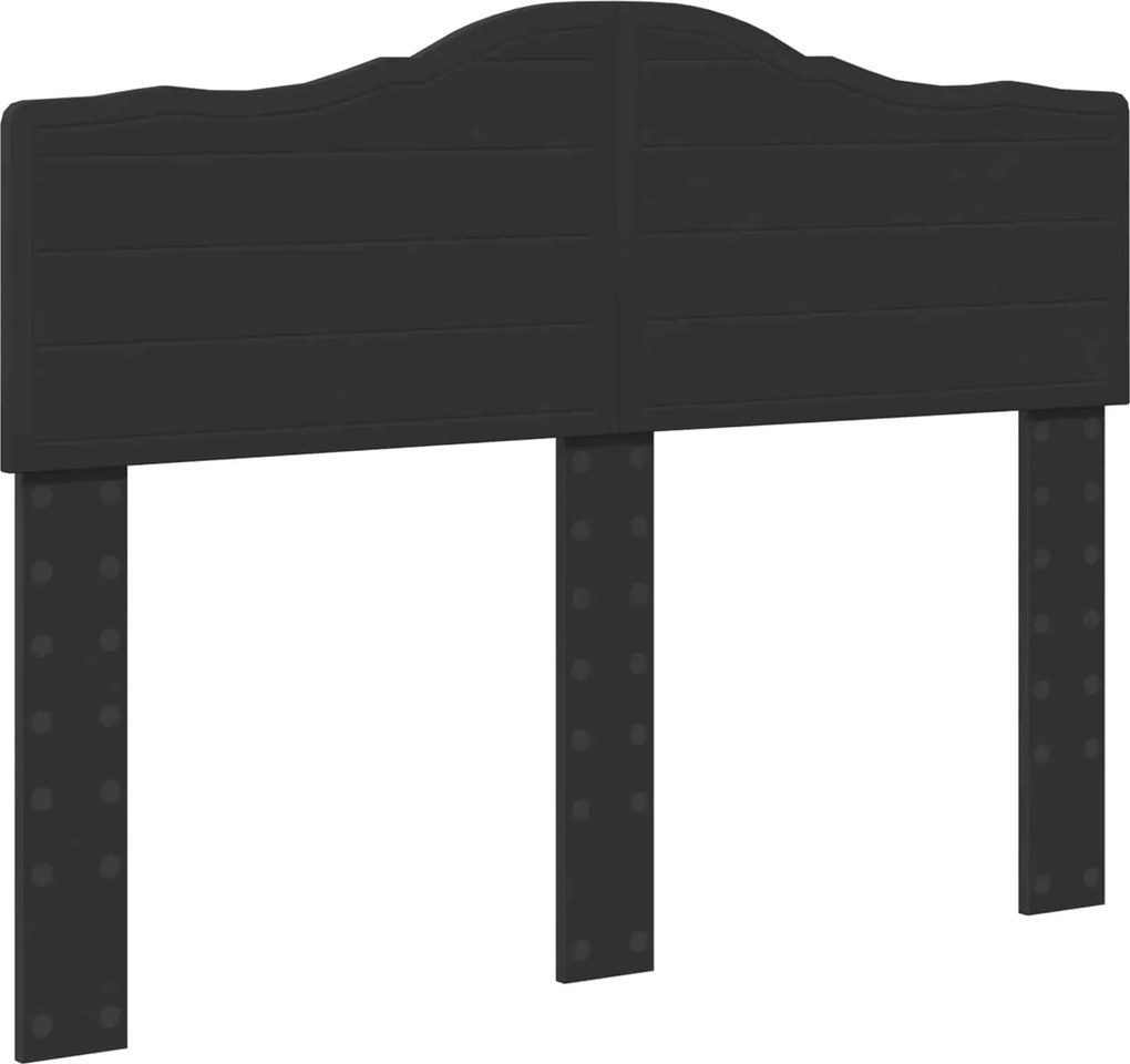 vidaXL Tăblie cap Stejar Negru 120 cm Lemn compozit