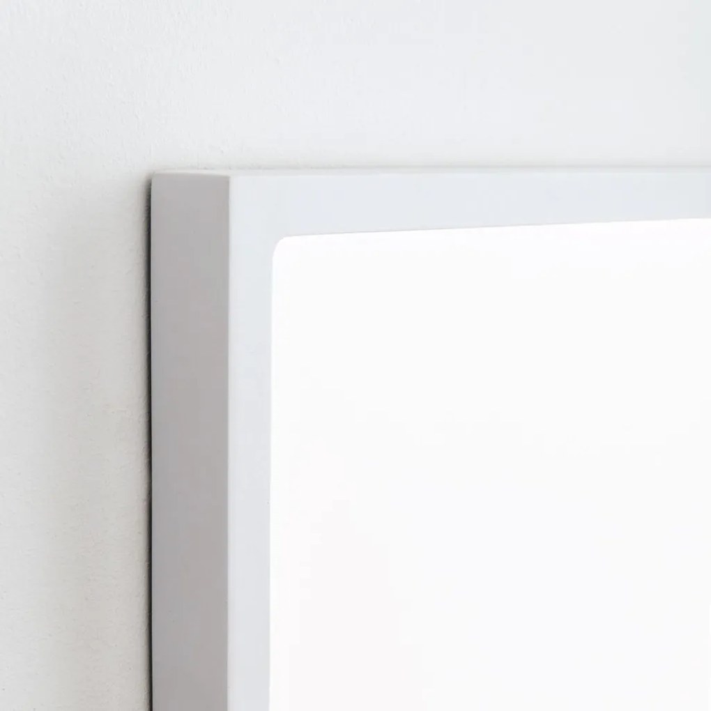 Mini Plafoniera LED design slim LERO 18x18cm 3000K alba