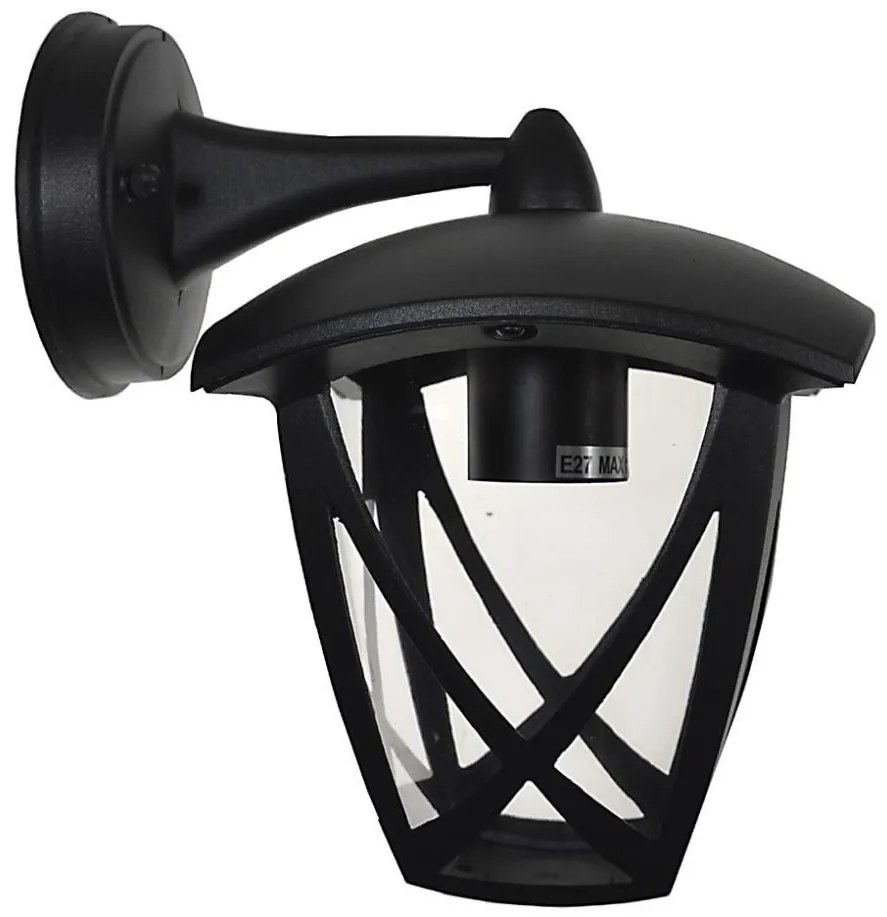 Aplică perete exterior ODINA 1xE27/10W/230V IP44