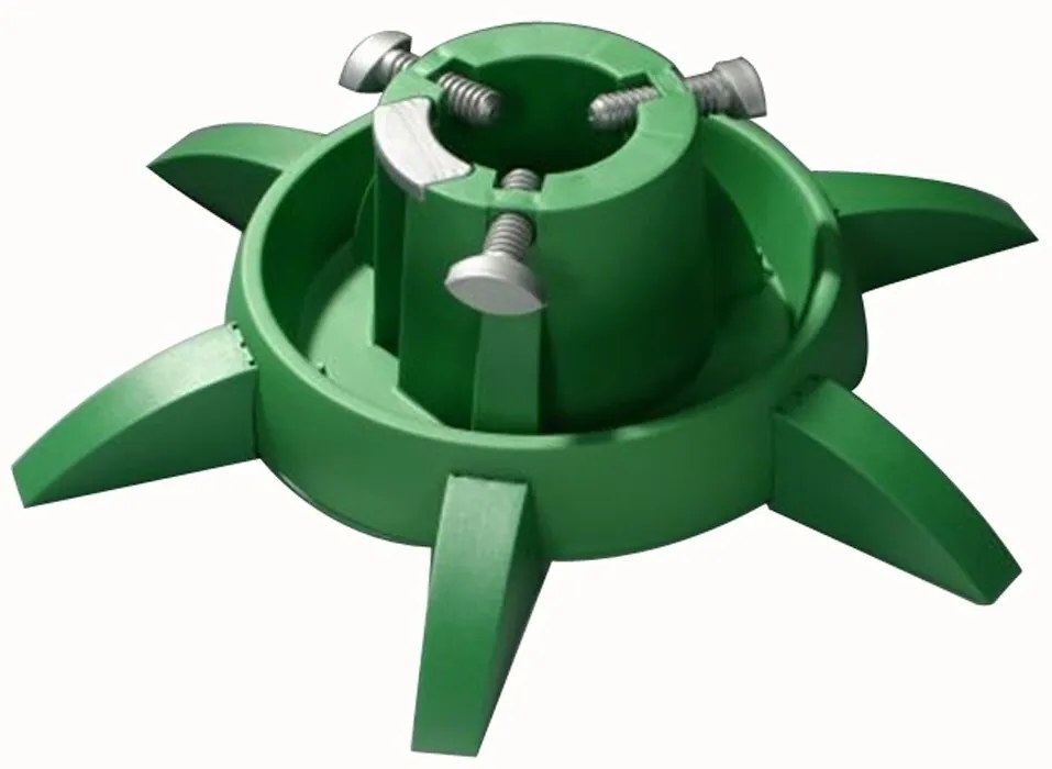 Suport pentru brad de Crăciun Space verde, până la3,2 m