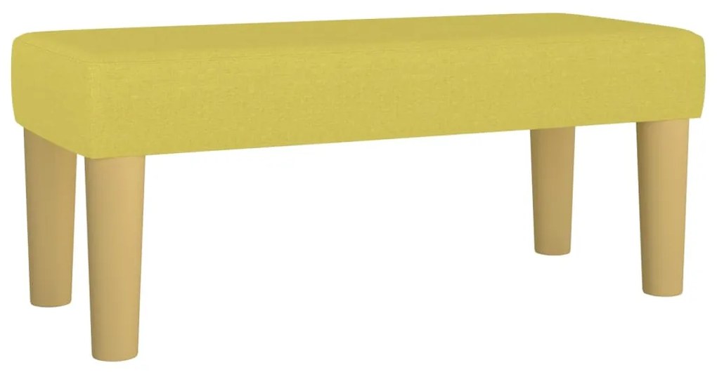 346631 vidaXL Bancă, verde, 70x30x30 cm, textil
