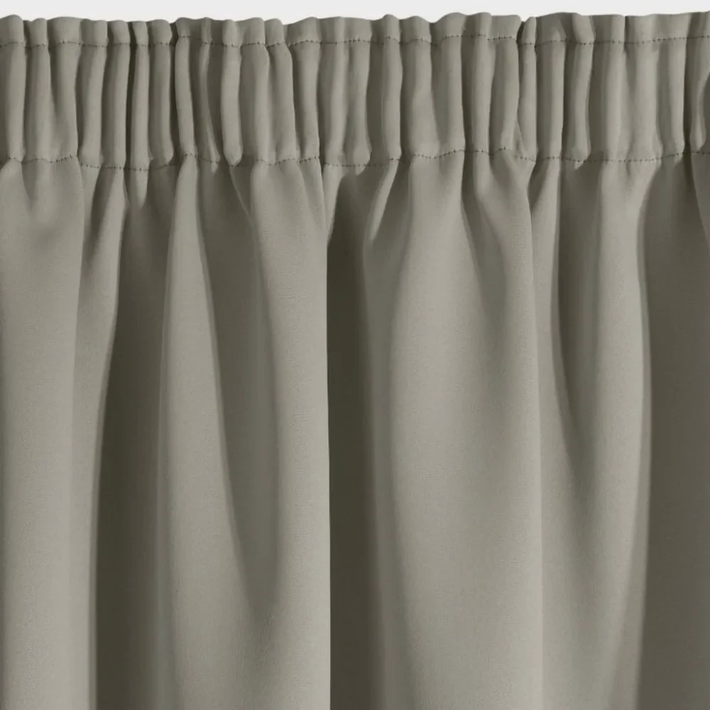 Draperie elegantă de opacă bej 135 x 270 cm
