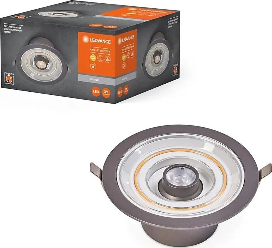 Ledvance DECOR - Corp LED încastrat, 9W, 230V, 2700K