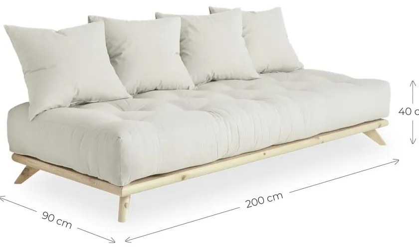 Canapea Karup Design Senza Natural/Beige, bej