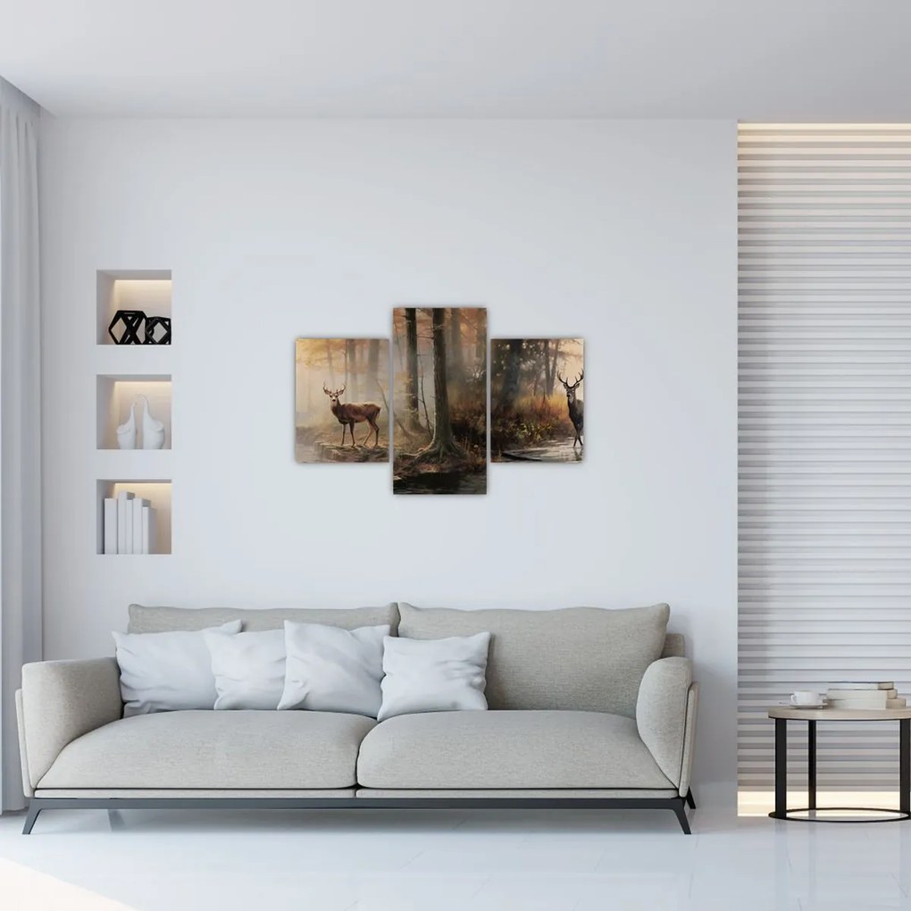 Tablou - Vintage pictura wildlife (90x60 cm)