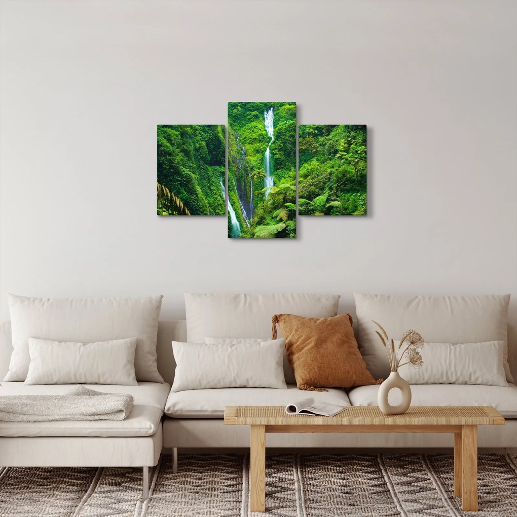 Tablou - Cascada Madakaripura, Java de Est, Indonezia (90x60 cm)