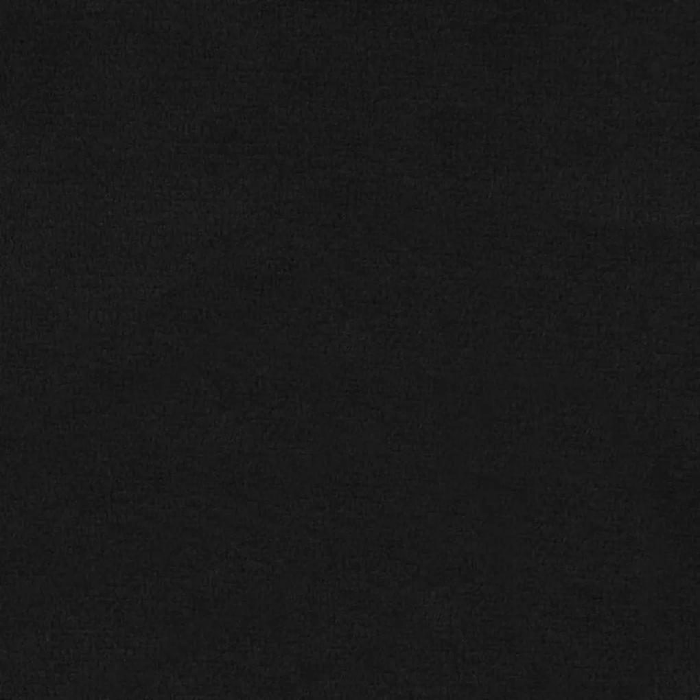 Scaune de bucatarie, 4 buc., negru, catifea 4, Negru