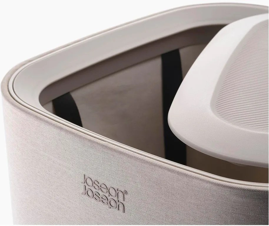 Coș de rufe bej din material textil 60 l Tota One – Joseph Joseph