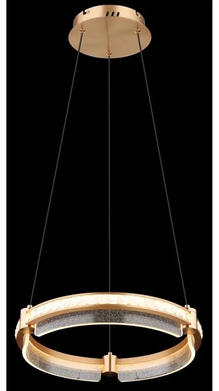 Lustra LED suspendata design circular cu telecomanda BLONDIE