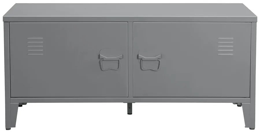 Pantofar gri cu bancă din metal Salino – Støraa