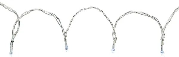 Nedis WIFILXC02W200 - Cortină LED de Crăciun, 200 LED, 11 funcții, 6 m, IP65, Wi‑Fi Tuya