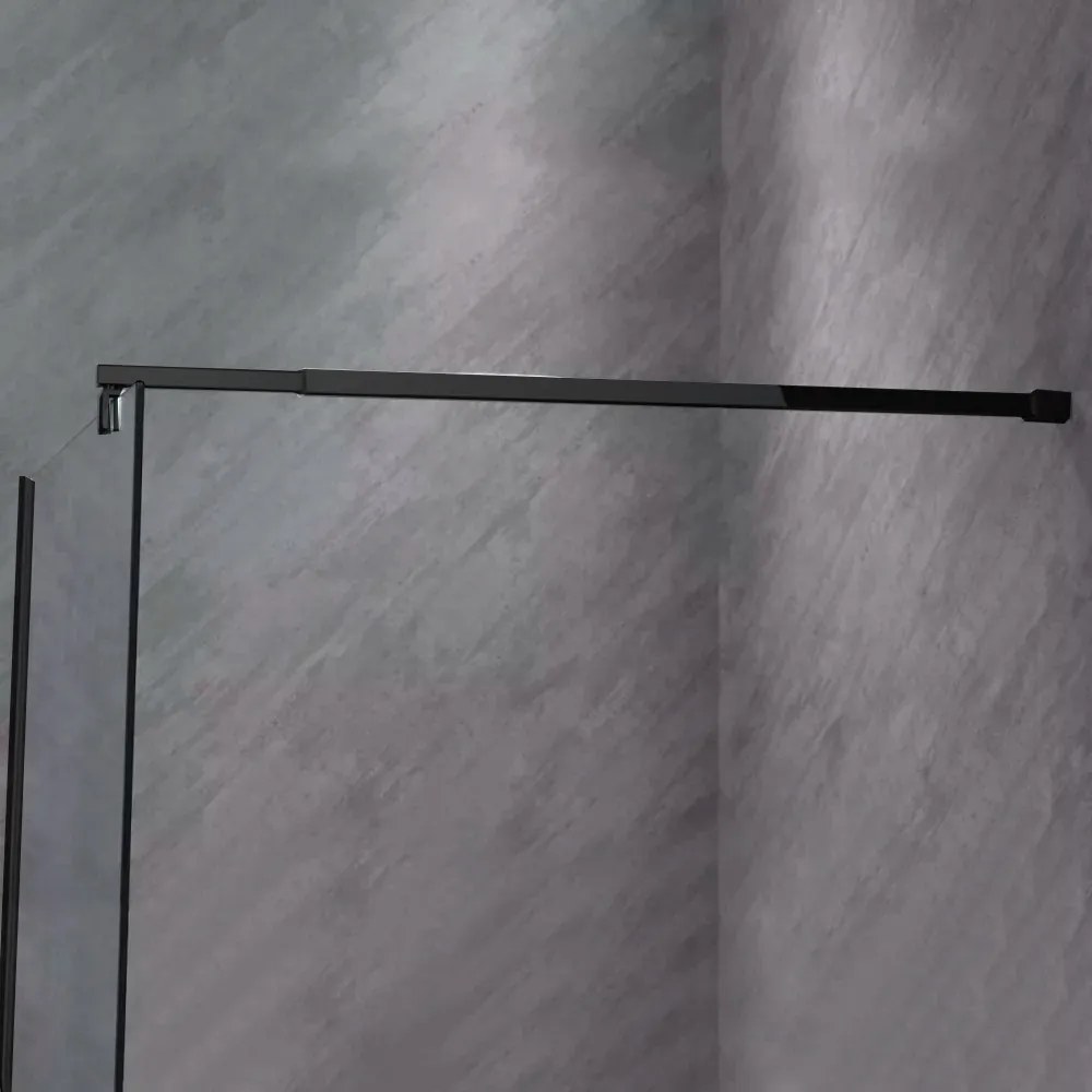 River Walk în perete de duș 70x190 cm negru