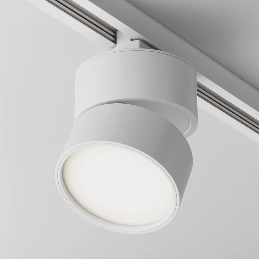 Spot LED, accesoriu pentru sinele monofazate Unity, Onda alb 4000K