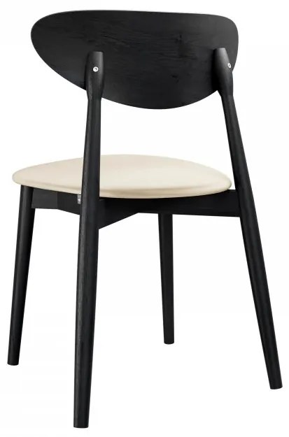 Scaun sufragerie KD 65 C (Negru + crem) . 1103478