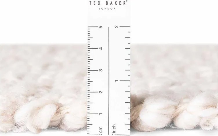 Covor fildeș țesut manual din material bouclé 120x170 cm Notting Hill Portobello – Ted Baker