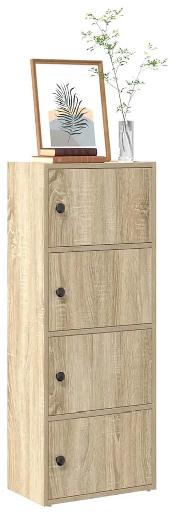 vidaXL Bibliotecă, stejar sonoma, 40x24x102 cm, lemn prelucrat