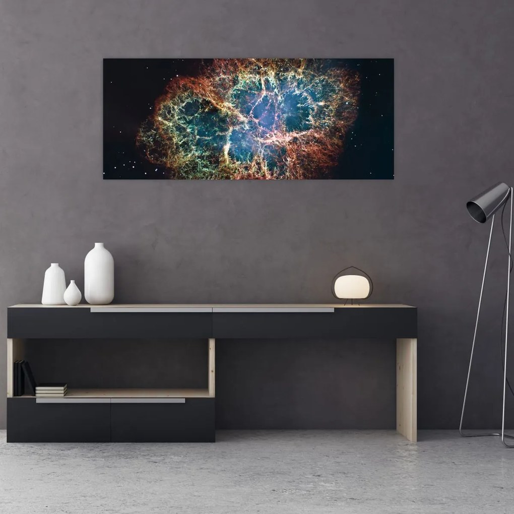 Tablou - Nebuloasa Crabului (120x50 cm)