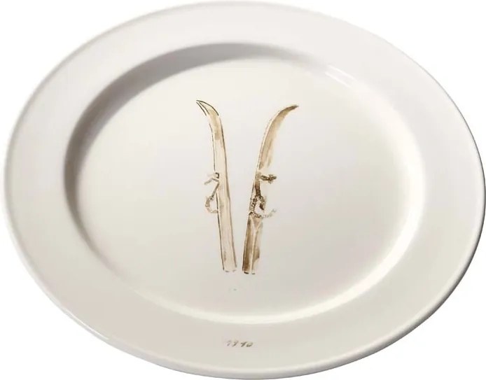 Farfurie din portelan, D27.5cm, Ski