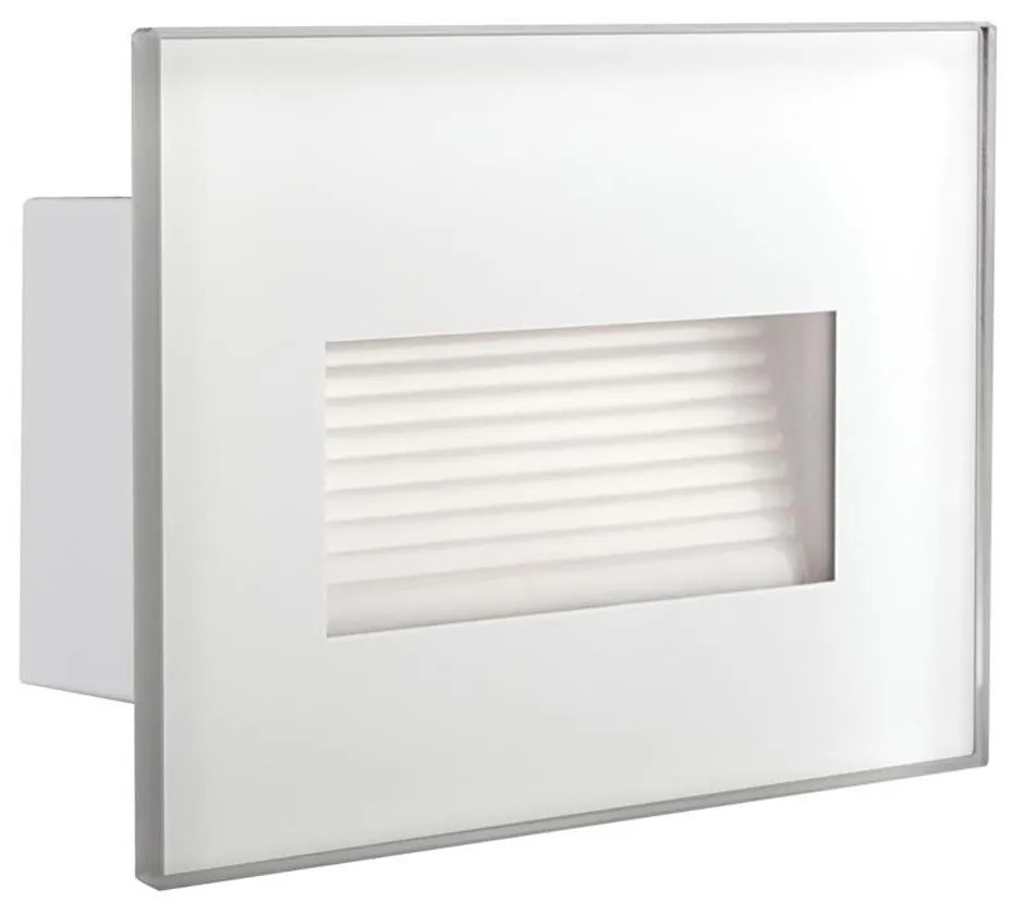 Corp de iluminat LED încastrat GLASI LED/3W/230V 3000K IP44 alb Kanlux 33693