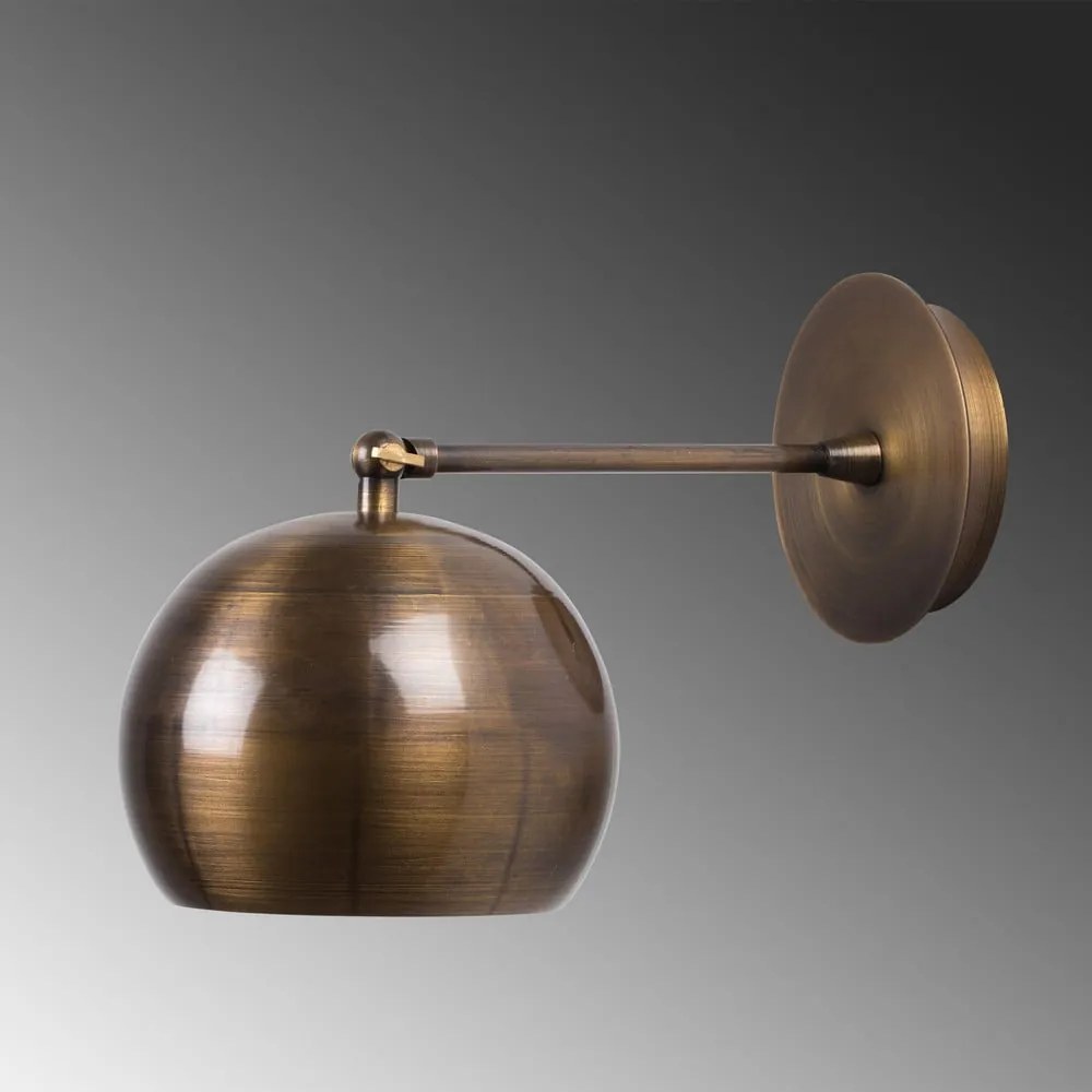 Aplică de perete în culoarea bronz ø 15 cm Sivani – Opviq lights