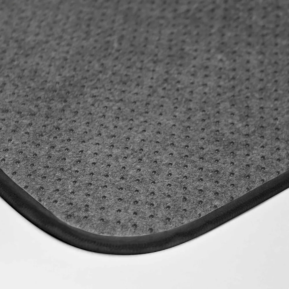 Covoraș de baie negru-auriu 45x75 cm Orbella – douceur d'intérieur