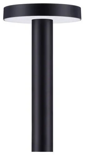 Stalp de exterior pentru terasa sau gradina, MOOD negru H-20cm