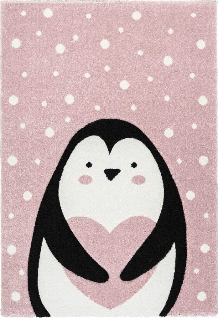 Covor Copii & Tineret Maia, Roz, 80x150