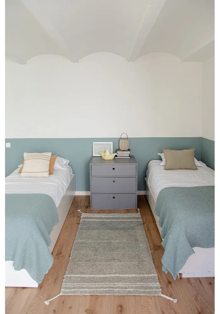 Covor verde/albastru din bumbac 80x140 cm Twin Vintage – Lorena Canals