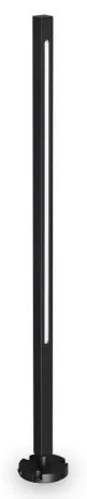 Stalp LED slim pentru iluminat exterior, IP65 Jedi pt h080 negru