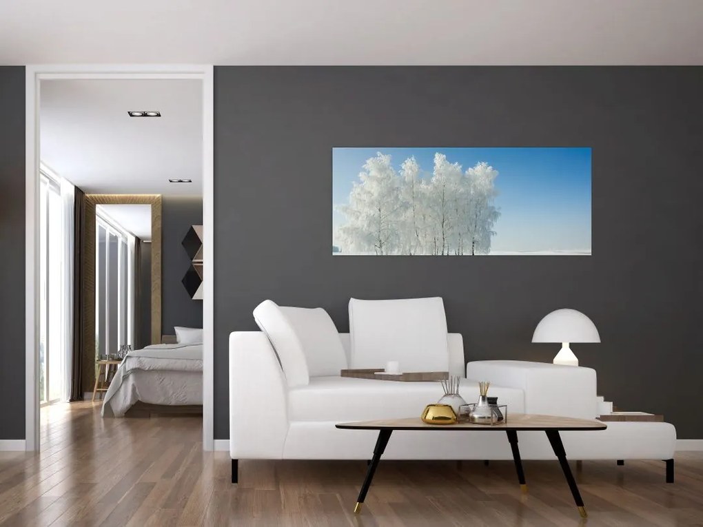 Tablou - Peisaj înzăpezit (120x50 cm)