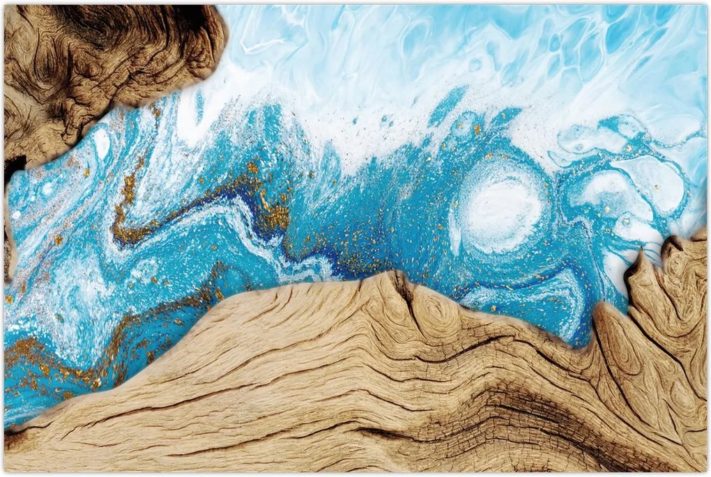 Tablou - Lemn (90x60 cm)